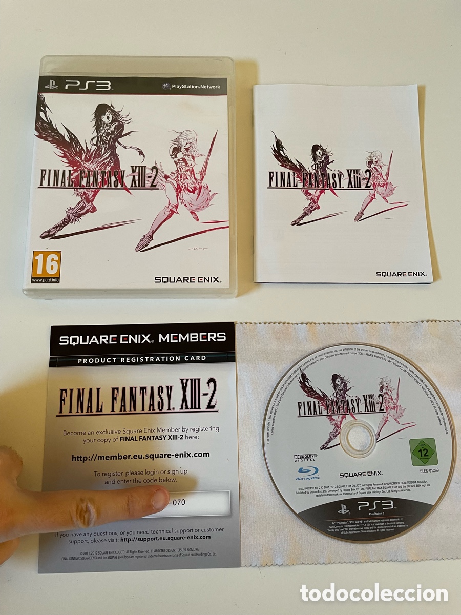 Videojuegos y Consolas: FINAL FANTASY XIII 2 FF - PS3 PLAYSTATION 3 PLAY STATION XIII-2 PS3