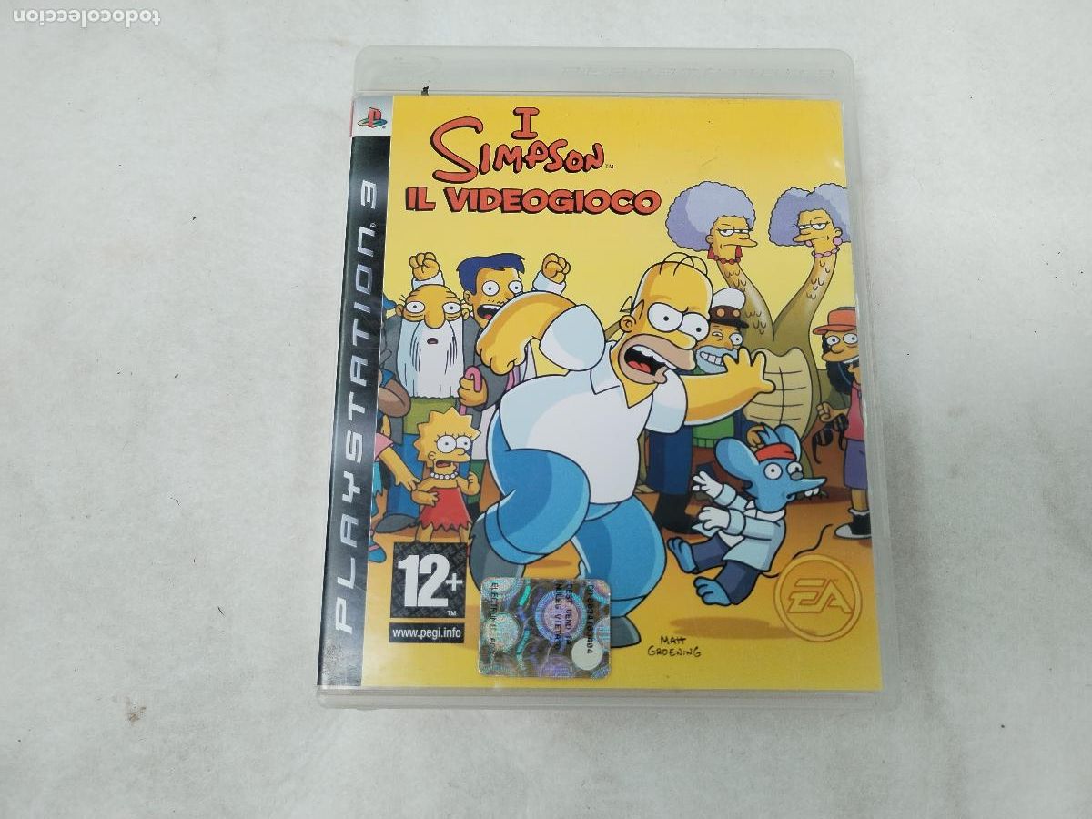 Videojuegos y Consolas: los simpson el vidiojuego ps3, playstation ps3 - c188