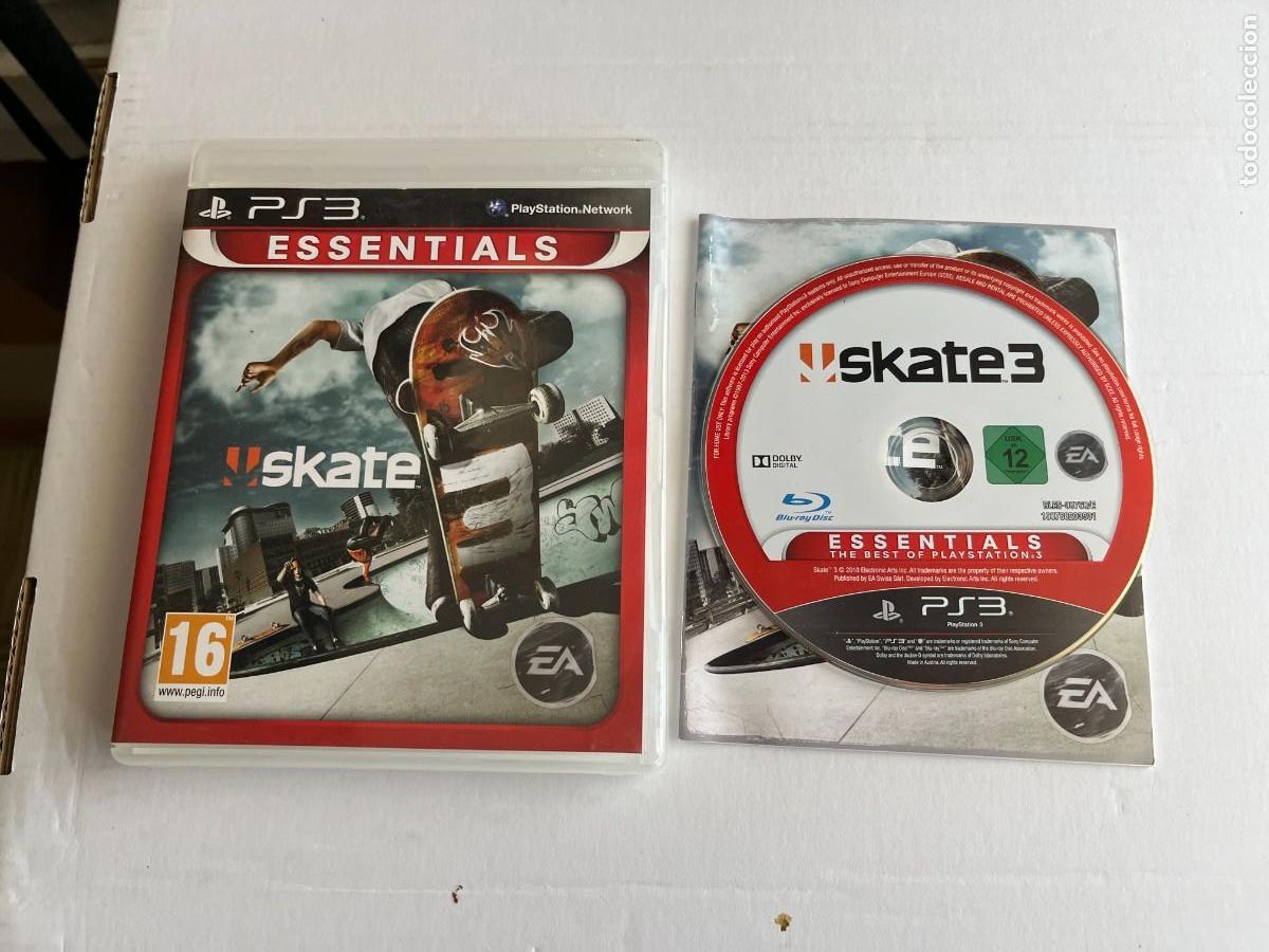 Videojuegos y Consolas: SKATE 3 ESSENTIALS - PS3 PLAYSTATION 3 PLAY STATION KREATEN