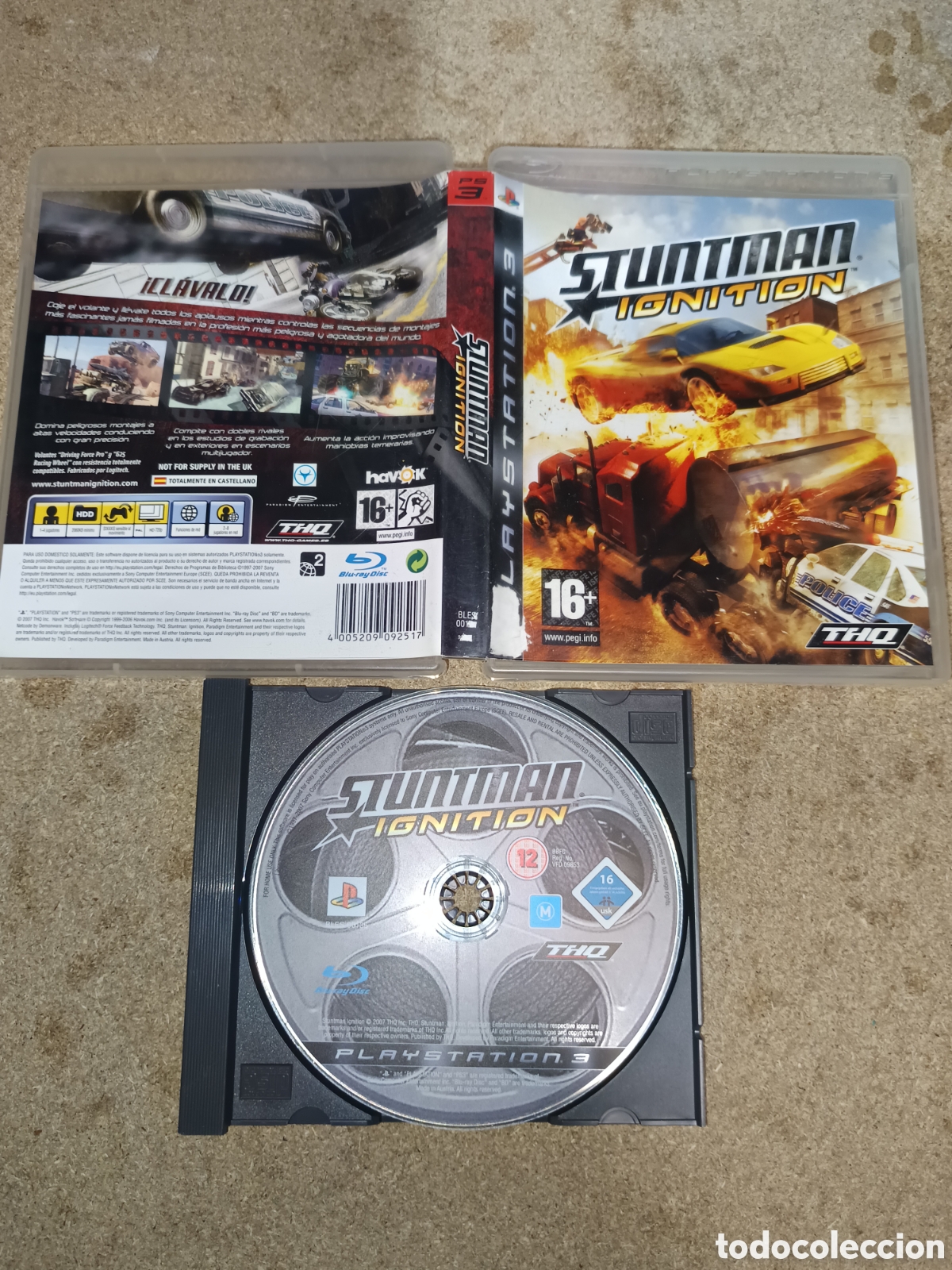 Videojuegos y Consolas: PS3 STUNTMAN IGNITION PAL ESP SIN MANUAL