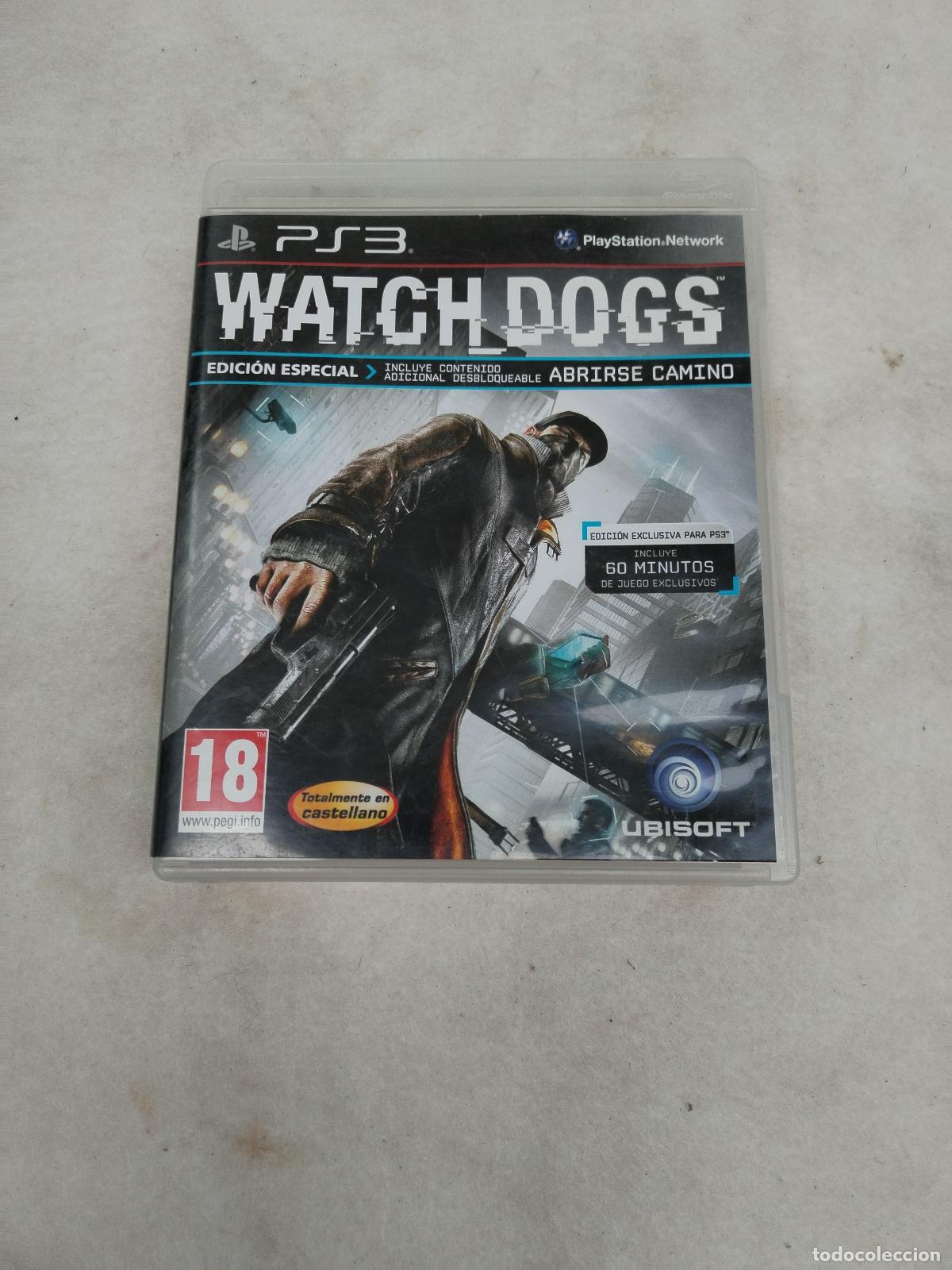 Videojuegos y Consolas: juego ps3 - watch dogs edicion especial castellano - c189