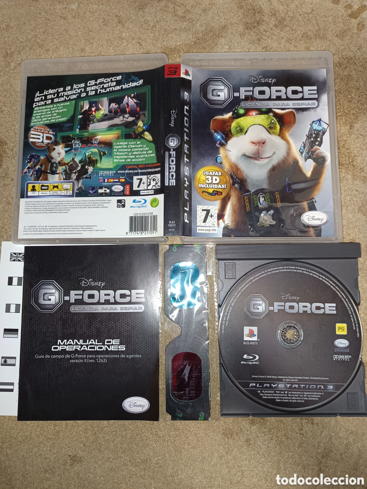 Videojuegos y Consolas: PS3 G-FORCE PAL ESP COMPLETO