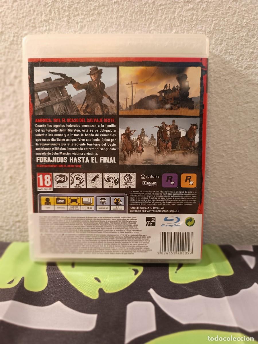 Videojuegos y consolas: Red Dead Redemption PS3 Pal Completo + Mapa - Foto 5