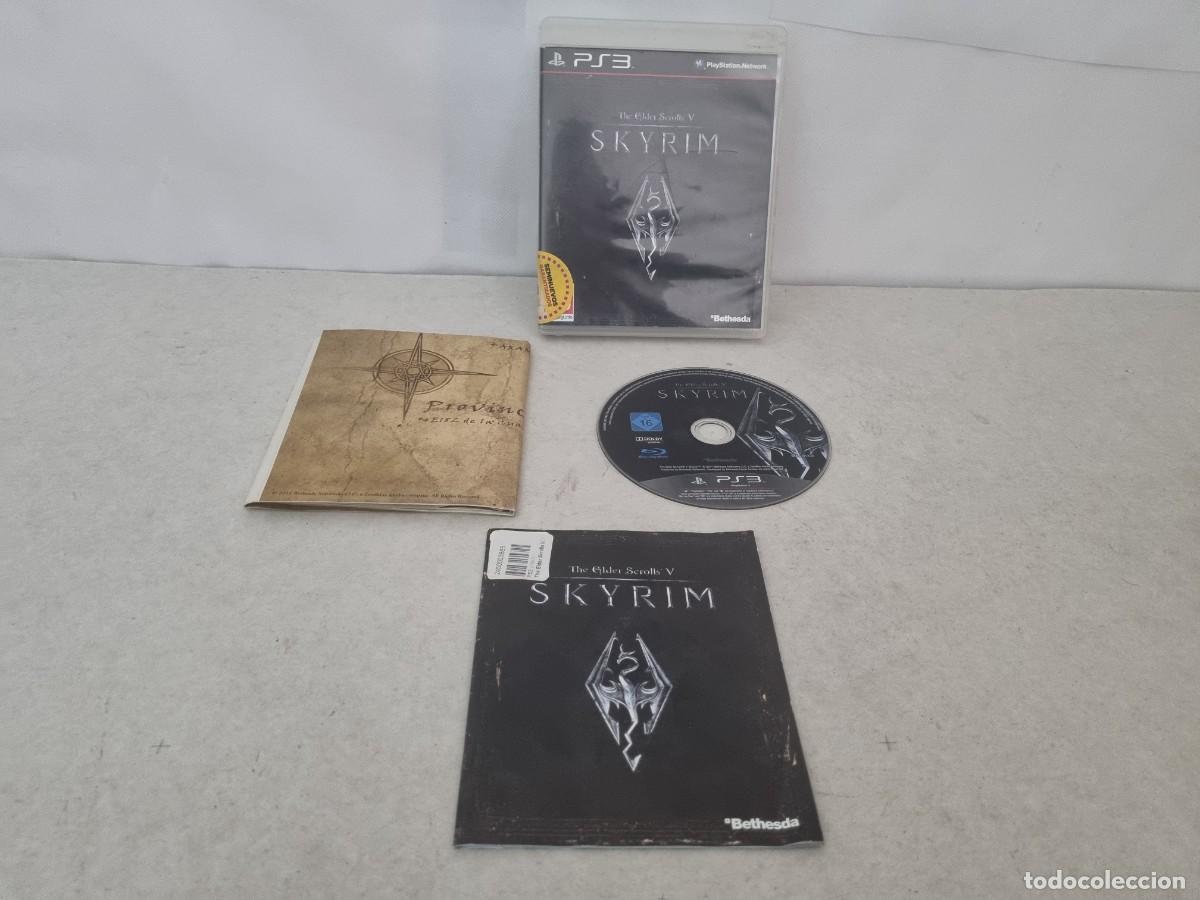 Videojuegos y Consolas: Juego para PS3 SKYRIM the elder scrolls V con mapa