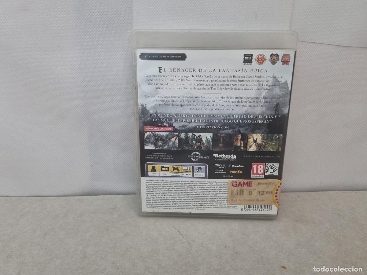 Videojuegos y consolas: Juego para PS3 SKYRIM the elder scrolls V con mapa - Foto 5