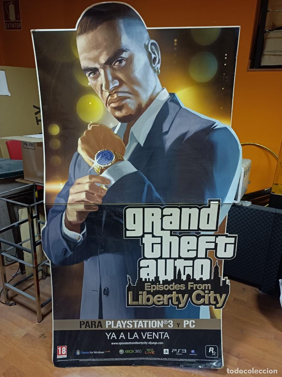 Videojuegos y Consolas: Expositor GTA IV: Episodes from Liberty City
