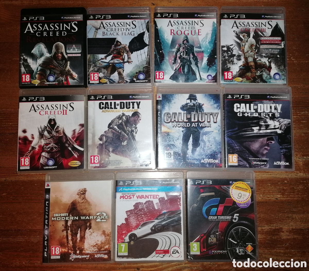 Videojuegos y Consolas: Lote de juegos PLAYSTATION 3 - PS3