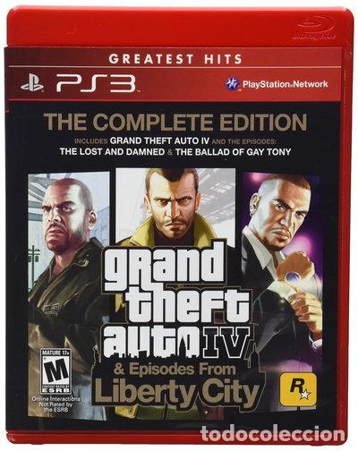 Videojuegos y Consolas: Grand Theft Auto IV: The Complete Edition- 0710425378720
