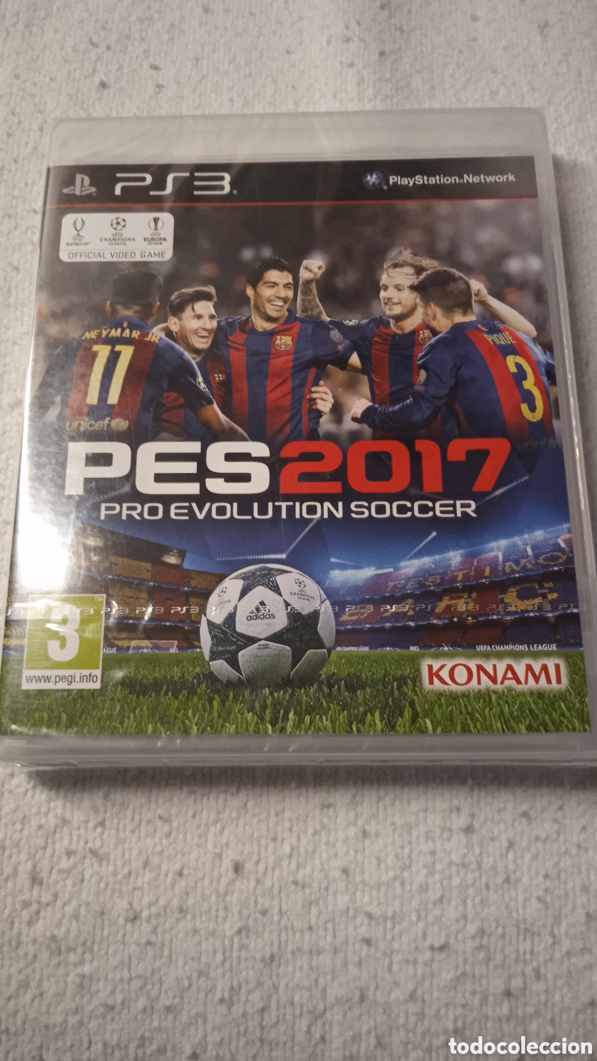 Videojuegos y consolas: PES 2017 PS3 NUEVO PRECINTADO - Foto 3