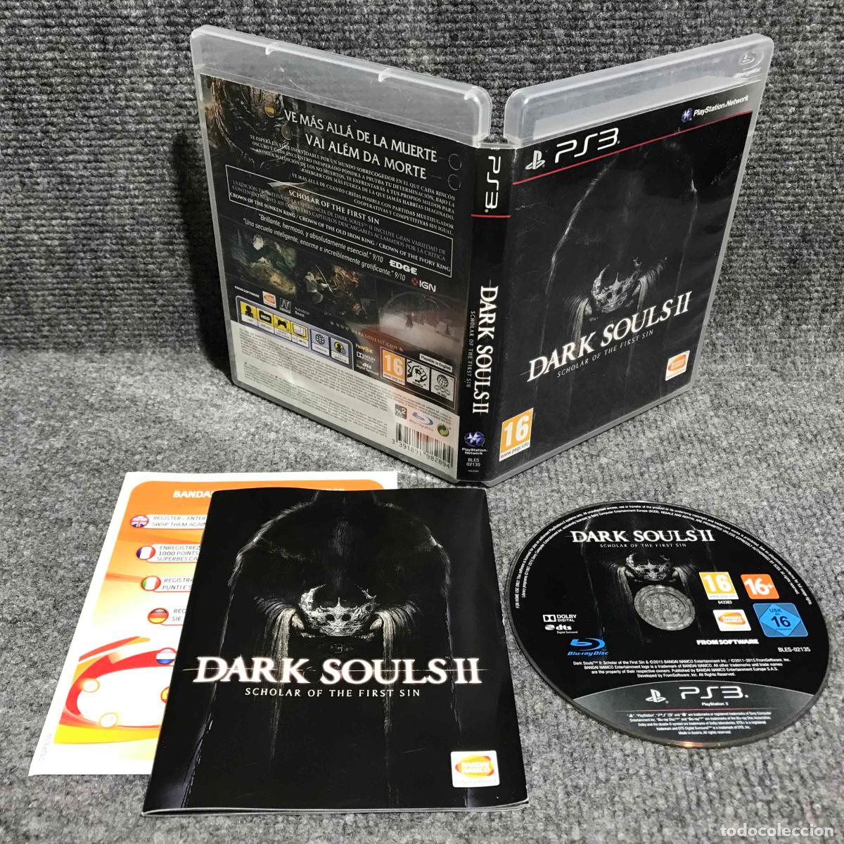 Videojuegos y Consolas: DARK SOULS II SCHOLAR OF THE FIRST SIN SONY PLAYSTATION 3 PS3