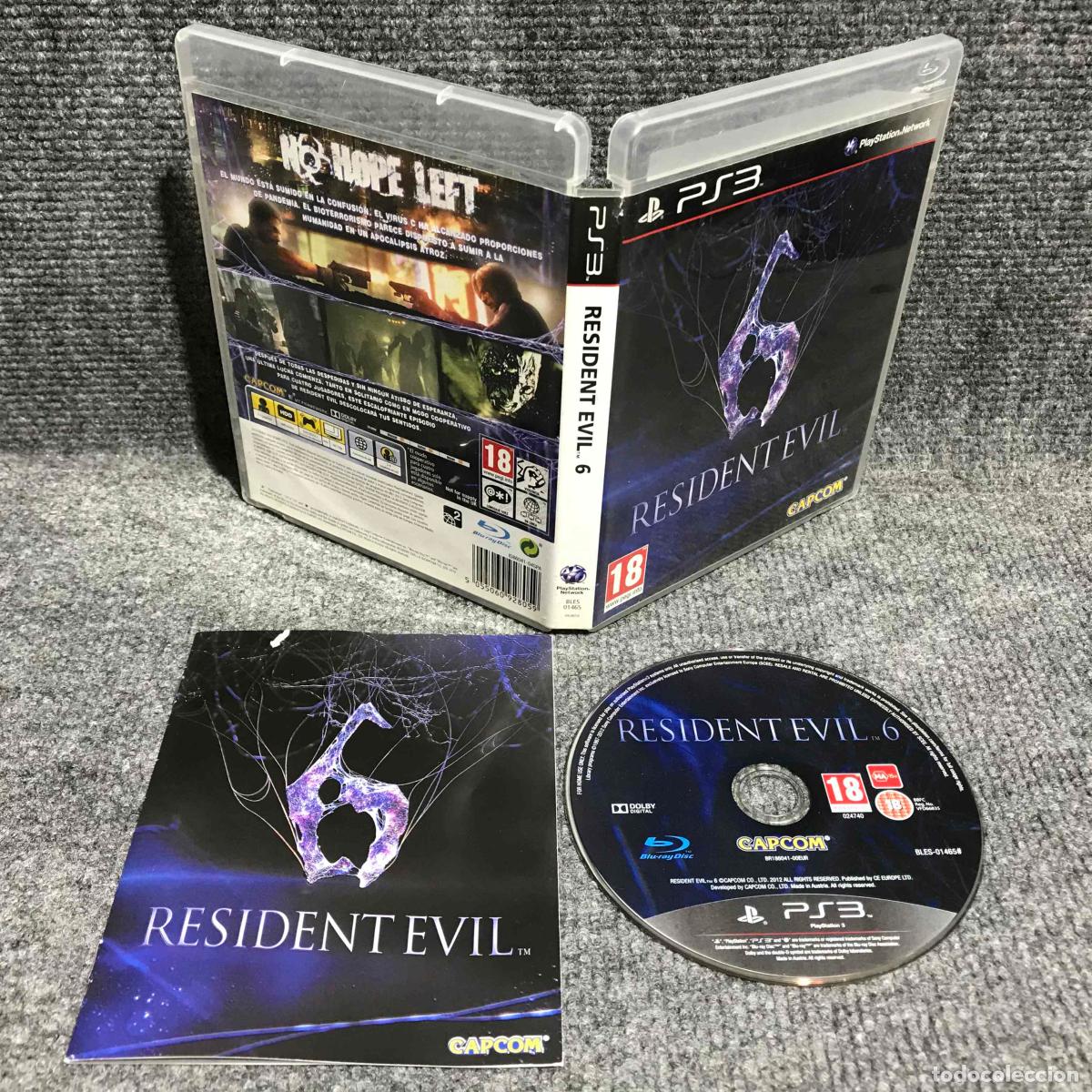 Videojuegos y Consolas: RESIDENT EVIL 6 SONY PLAYSTATION 3 PS3