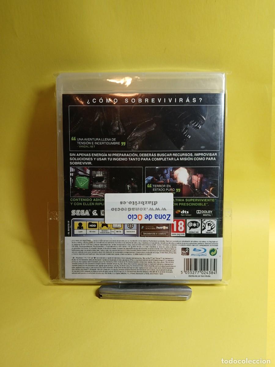 Videojuegos y Consolas: Alien: Isolation Edici&oacute;n Ripley pa PS3, nuevo, precintado por Zona de Ocio, en Espa&ntilde;ol