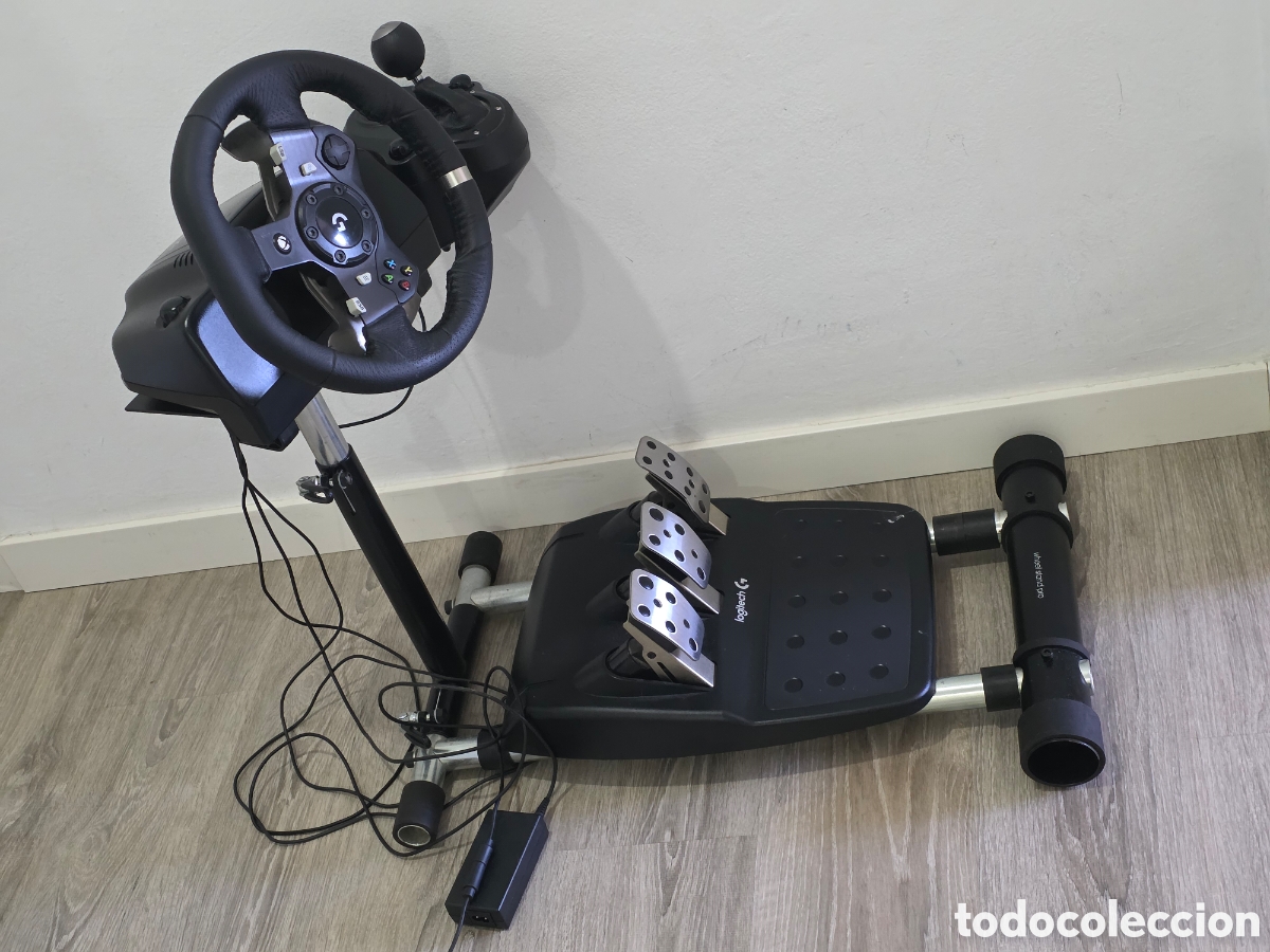 Videojuegos y Consolas: Logitech G920 + palanca cambios + soporte wheel stand