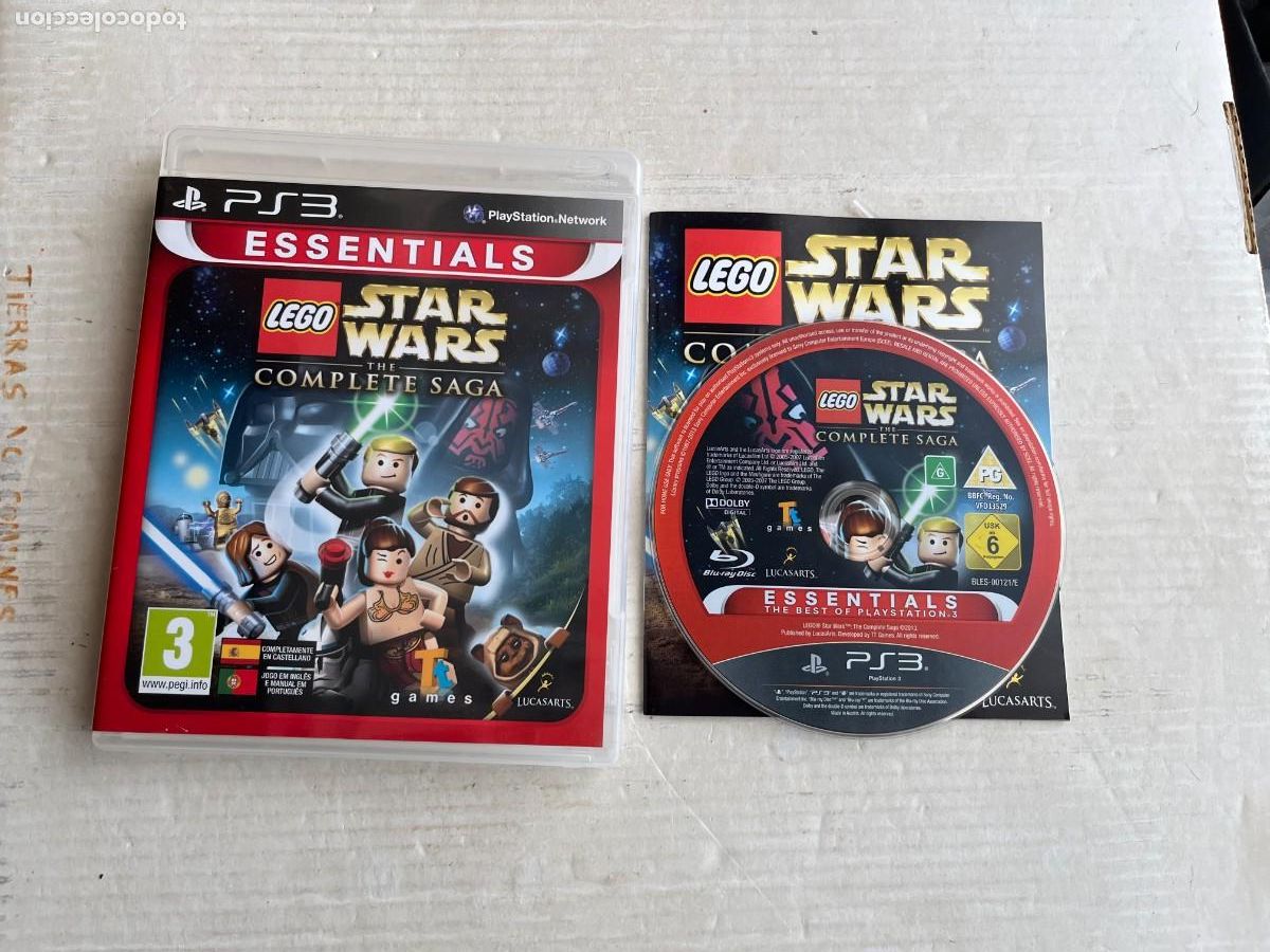 Videojuegos y Consolas: LEGO STAR WARS THE COMPLETE SAGA ESSENTIALS - PS3 PLAYSTATION 3 PLAY STATION KREATEN