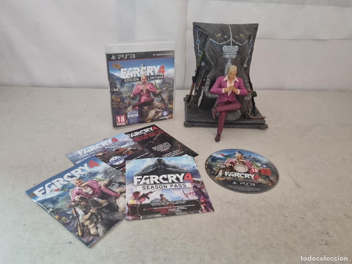 Videojuegos y Consolas: Figura y Videojuego para PS3 edici&oacute;n limitada Far cry 4