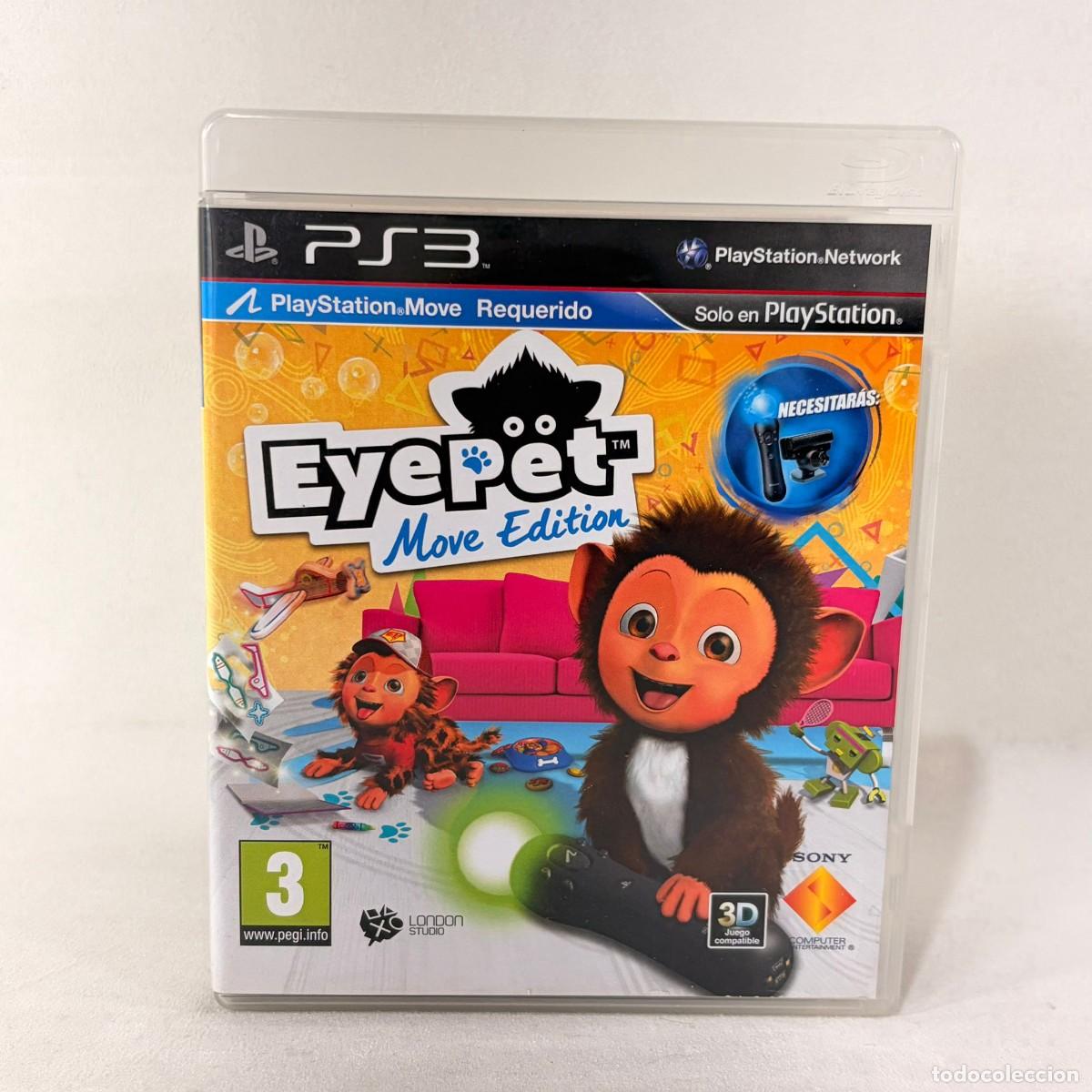 Videospiele und Konsolen: VIDEOJUEGO PLAYSTATION 3 - PS3 - EYEPET MOVE EDITION + CAJA + INSTRUCCIONES