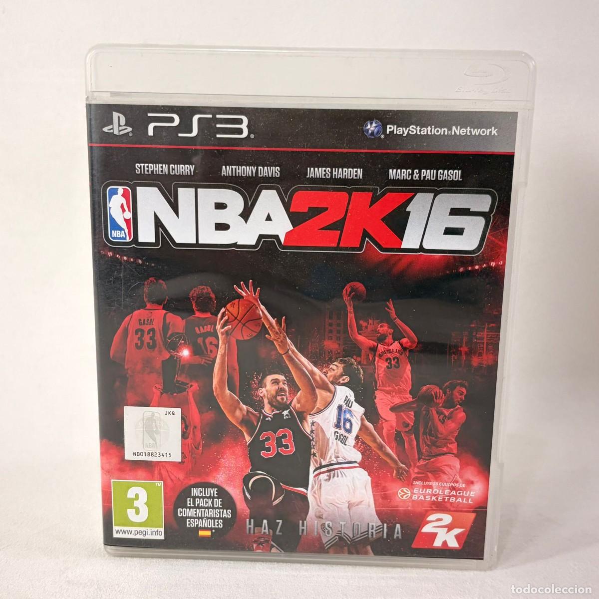 Videospiele und Konsolen: VIDEOJUEGO PLAYSTATION 3 - PS3 - NBA 2K16 + CAJA + INSTRUCCIONES