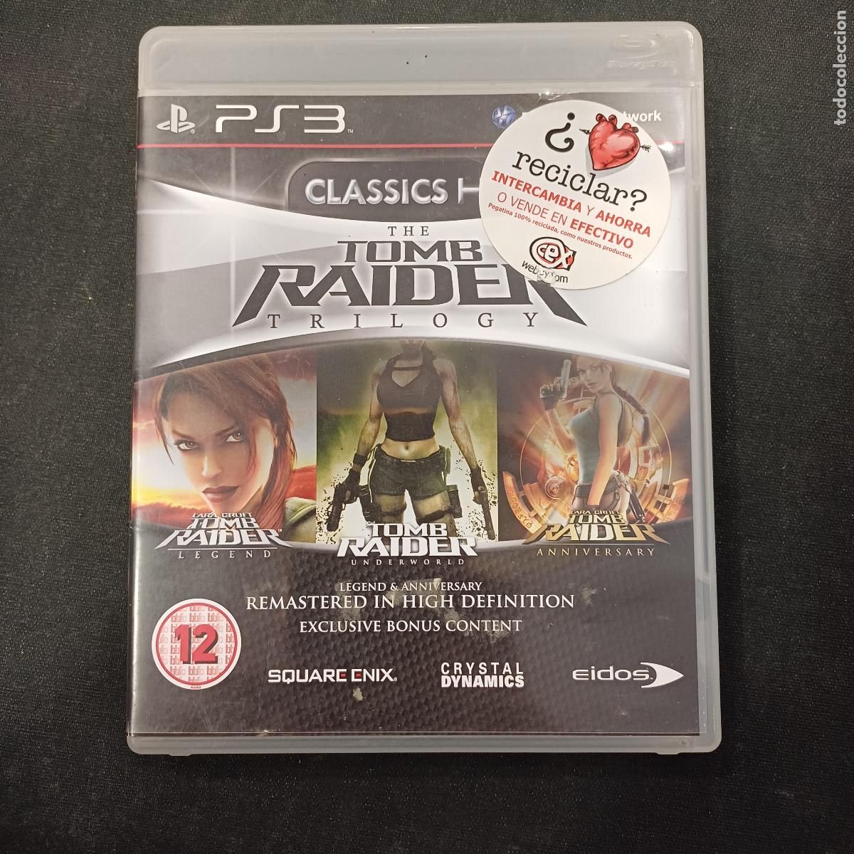 Videojuegos y Consolas: TOMB RAIDER-TRILOGY/PS3.