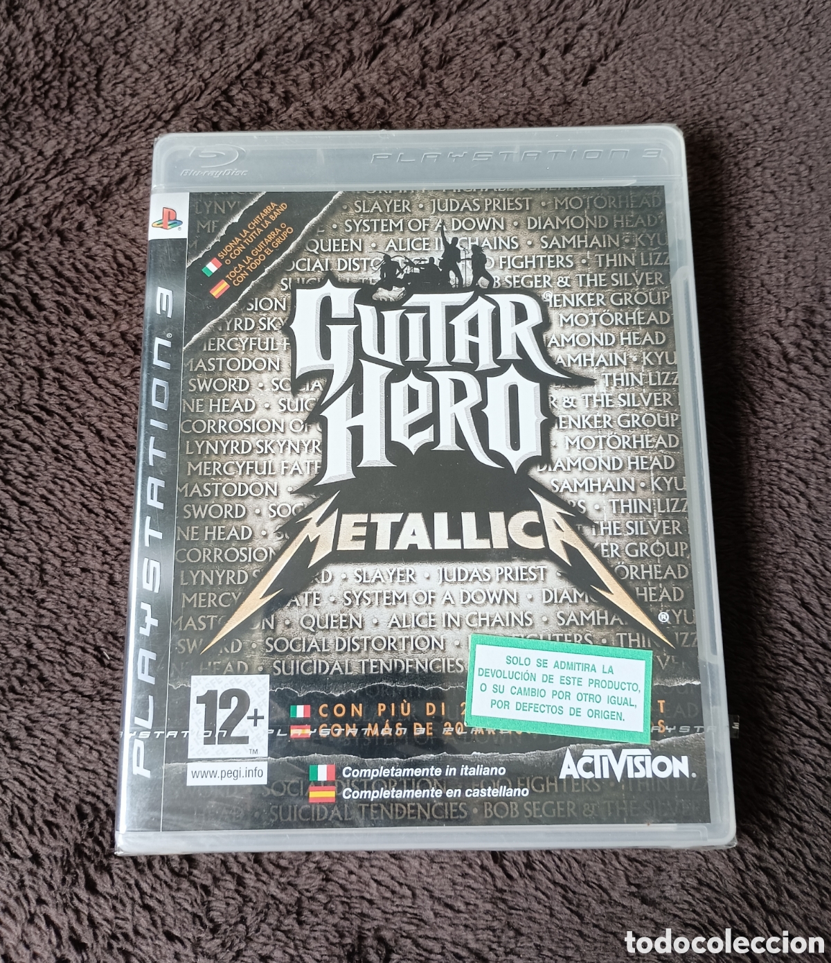 Videojuegos y Consolas: NUEVO Guitar Hero Metallica - PS3 - Sony PlayStation 3. PRECINTO Original Sony