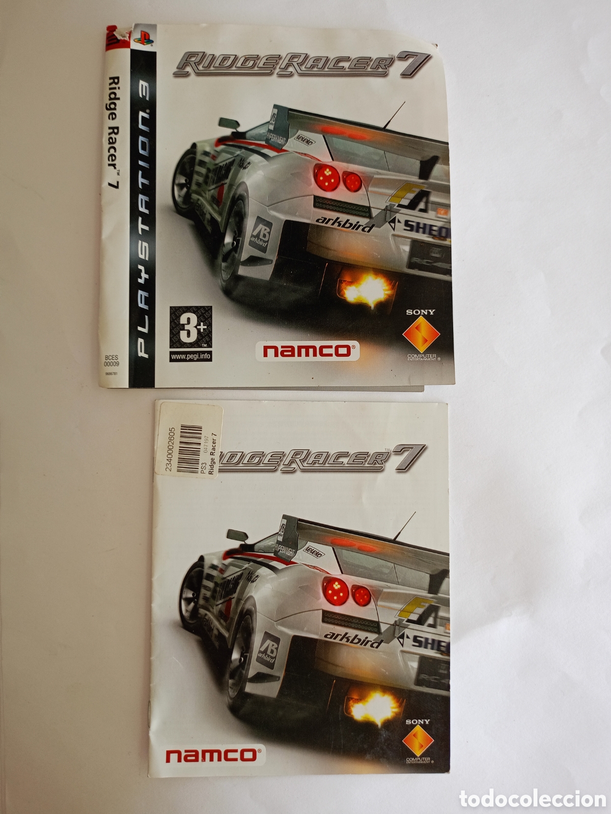 Videojogos e Consolas: Ridge Racer 7 PS3 solo car&aacute;tula y manual