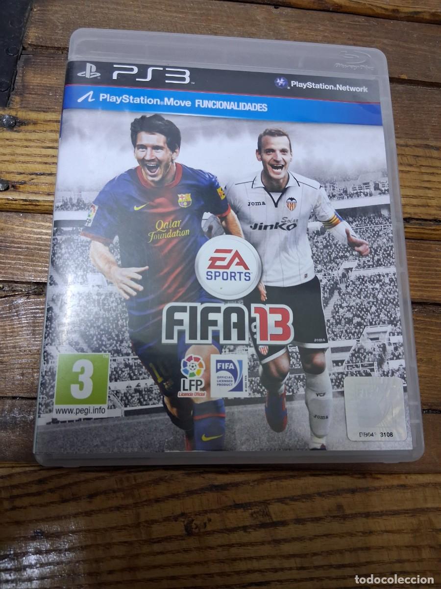 Videojuegos y Consolas: Disco Juego PlayStation 3 ps3 futbol Fifa 13 videojuego portada Lionel Messi