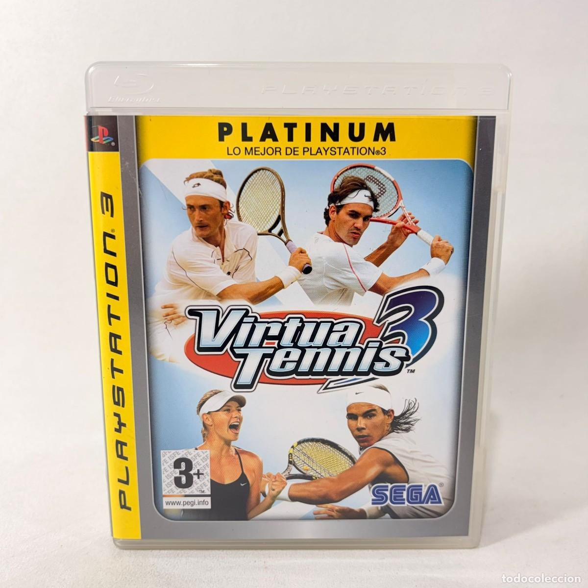 Jeux Vid&eacute;o et Consoles: VIDEOJUEGO PLAYSTATION 3 - PS3 - VIRTUA TENNIS 3 + CAJA + INSTRUCCIONES