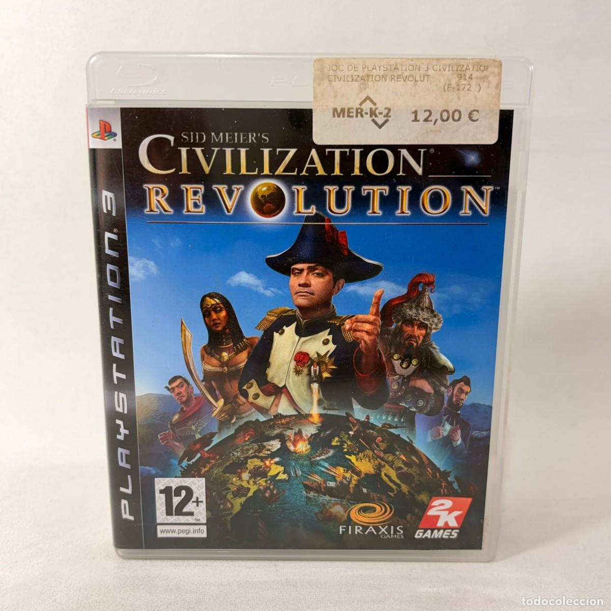 Videospiele und Konsolen: VIDEOJUEGO PLAYSTATION 3 - PS3 - CIVILZATION REVOLUTION + CAJA + INSTRUCCIONES