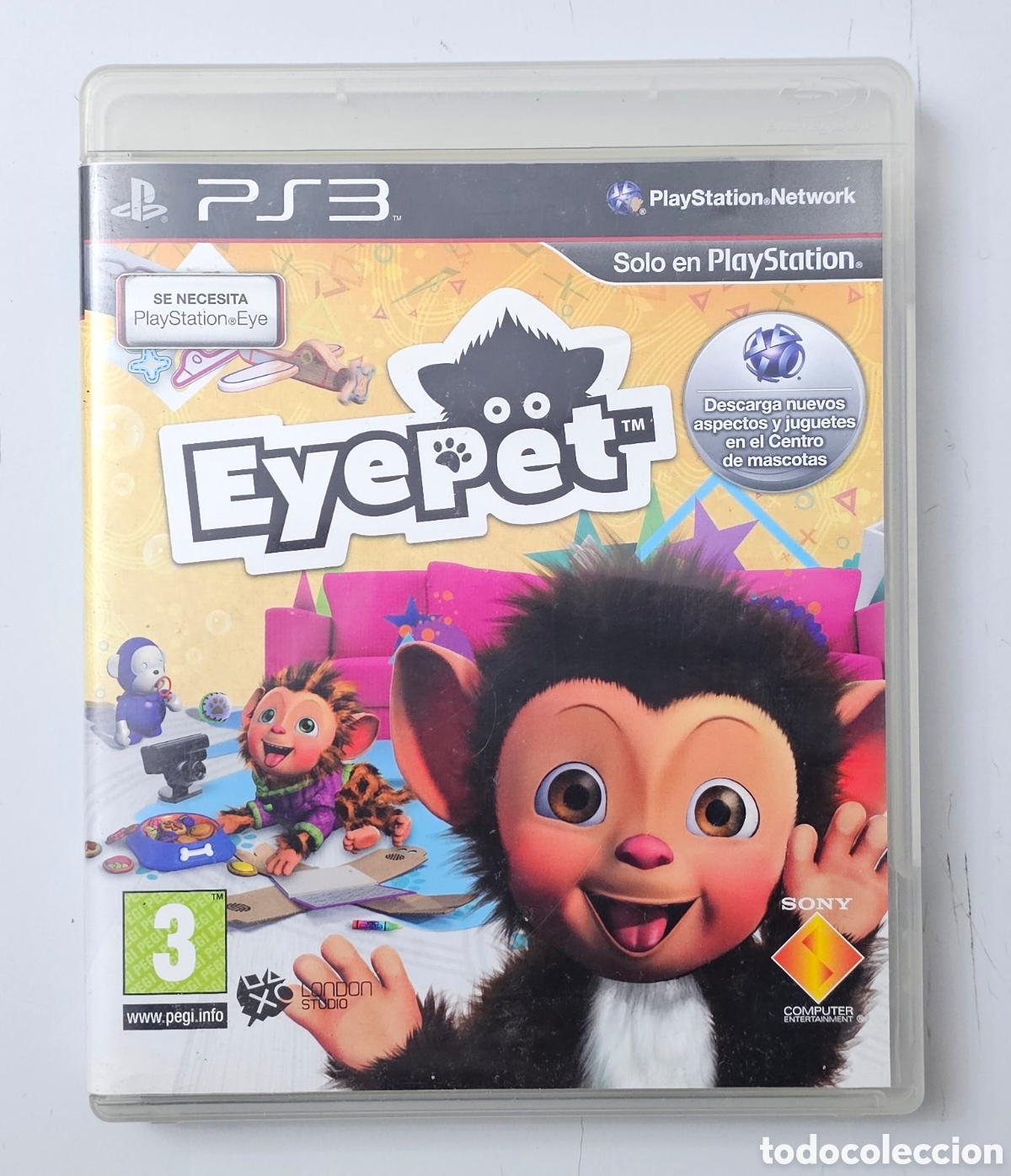 Videojuegos y Consolas: JUEGO EYEPET PARA CONSOLA PS3 PlayStation COMPLETO
