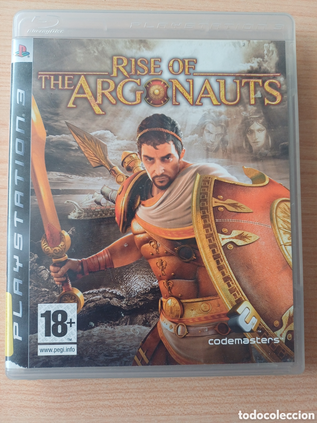 Videojuegos y Consolas: CAJA VACIA + MANUAL RISE OF THE ARGONAUTS PS3 PLAYSTATION 3