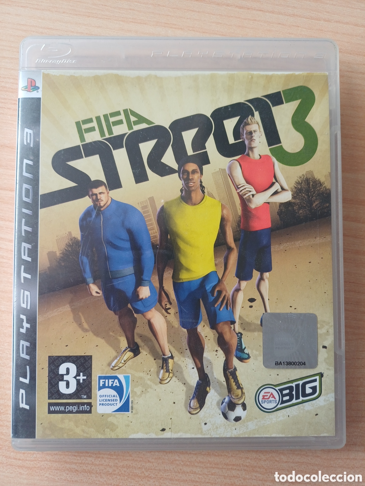Videojuegos y Consolas: CAJA VACIA + MANUAL FIFA STREET 3 PS3 PLAYSTATION 3