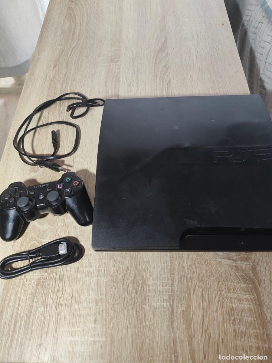 Videojuegos y Consolas: Consola PS3 Slim + Mando + Cables