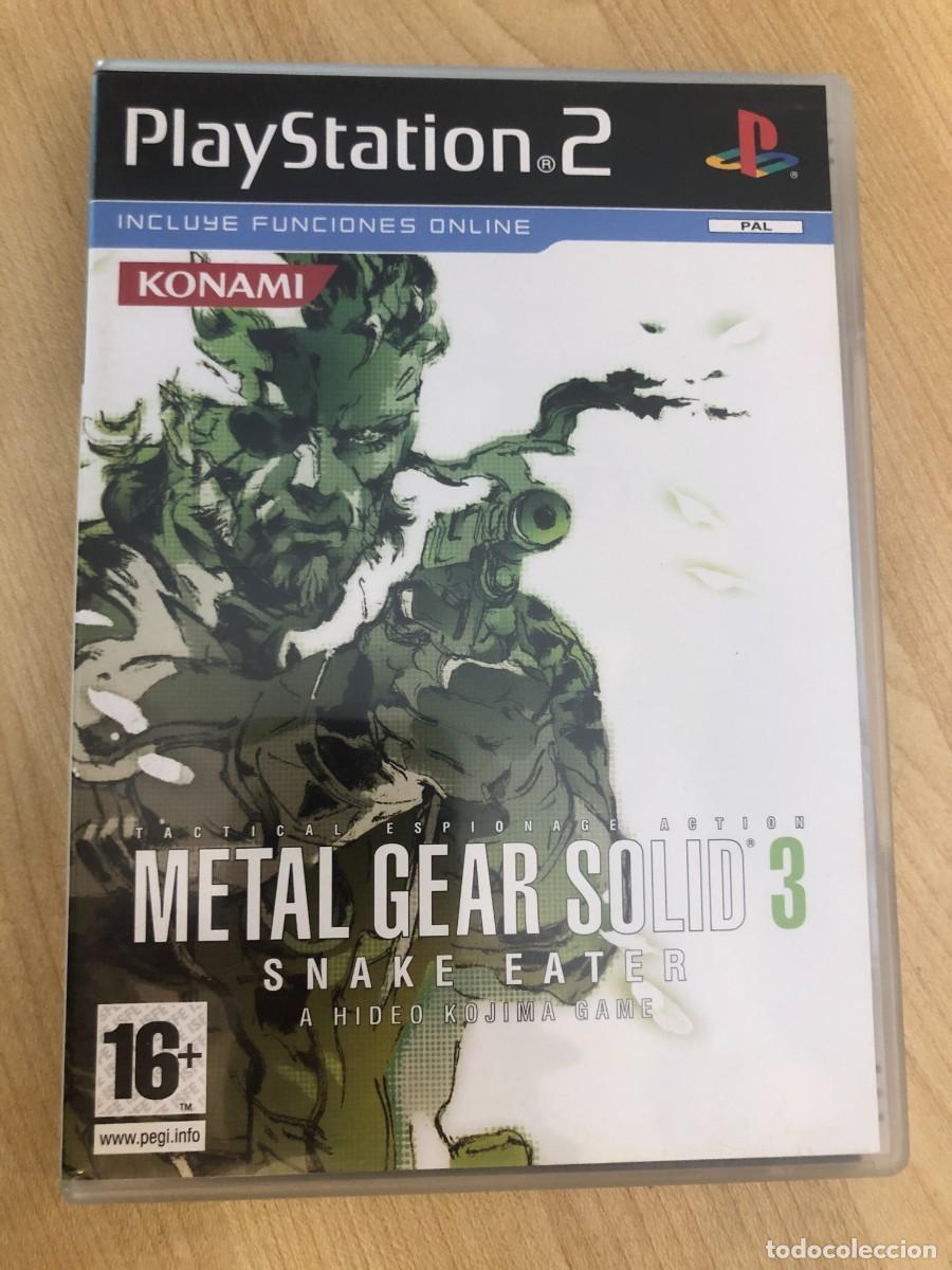 Videojuegos y Consolas: Metal Gear Solid 3 Snake Eater PS2 PAL Espa&ntilde;a Completo Castellano PlayStation 2
