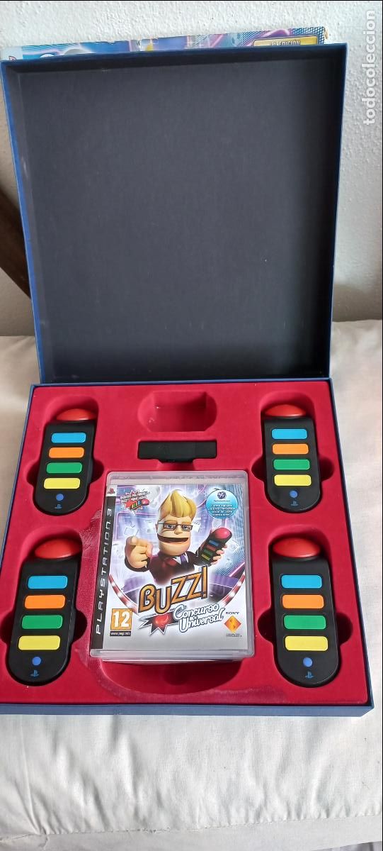 Videojuegos y Consolas: BUZZ CONCURSO UNIVERSAL EDICION ESPECIAL, CON PULSADORES Y CAJA - PS3 PLAYSTATION 3 PLAY STATION
