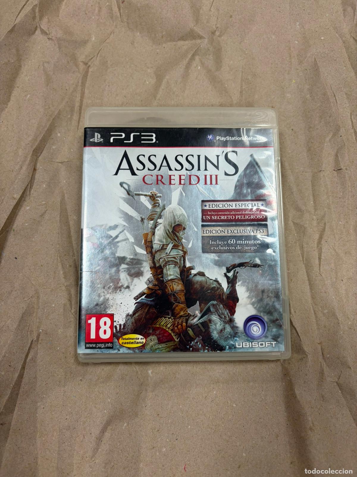 Videojuegos y Consolas: Assassins creed iii 3 - Sony playstation 3 PS3 PAL ESP