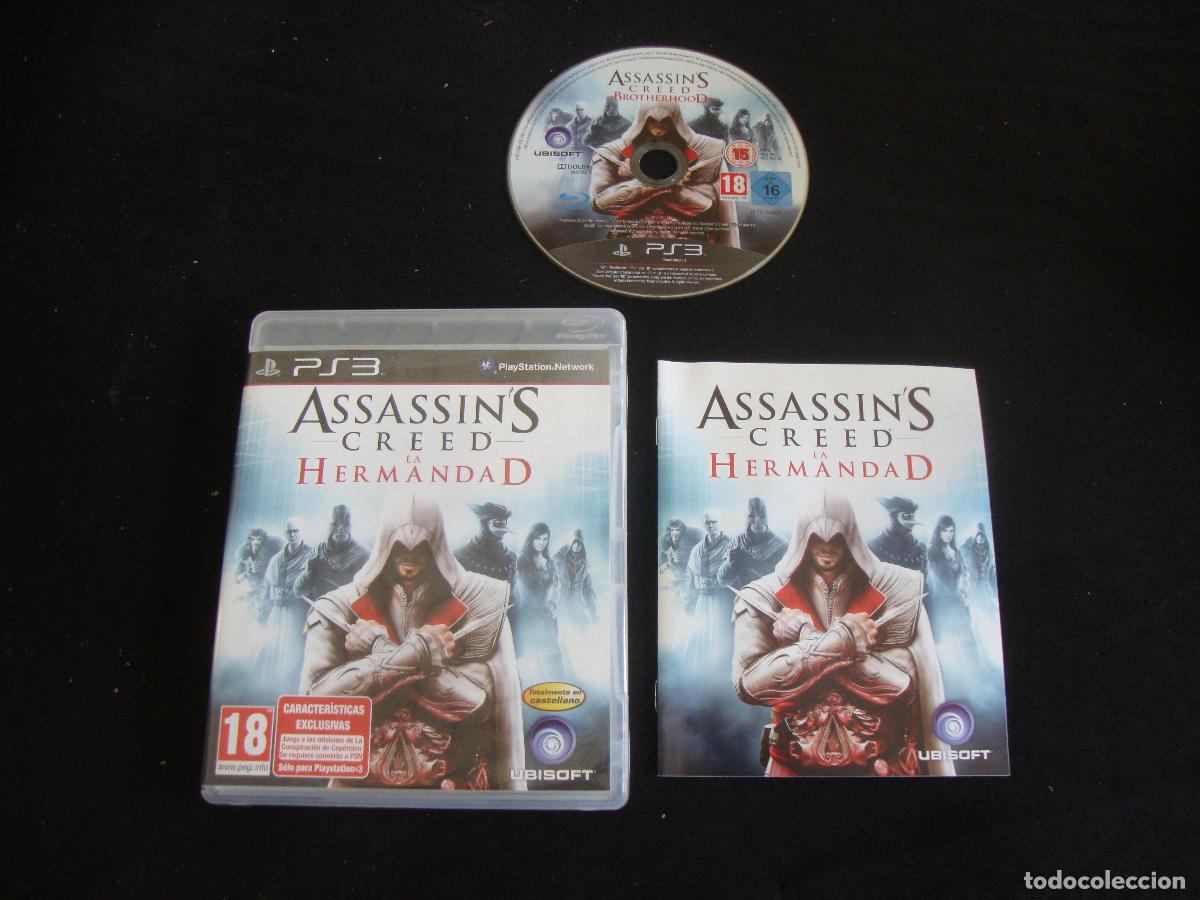 Videojuegos y Consolas: PLAYSTATION 3 ASSASIN'S CREED HERMANDAD