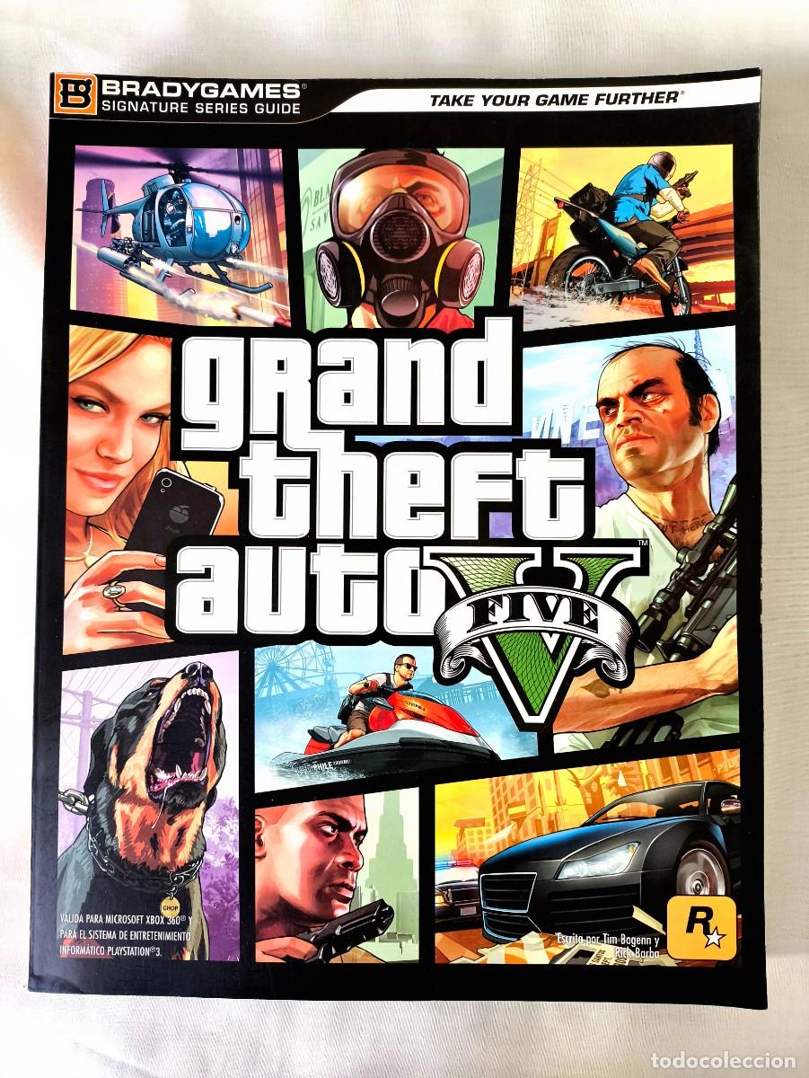Videojuegos y Consolas: GUIA TOTAL DE ESTRATEGIA GRAND THEFT AUTO V - XBOX 360 Y PLAYSTATION 3 - COMO NUEVO