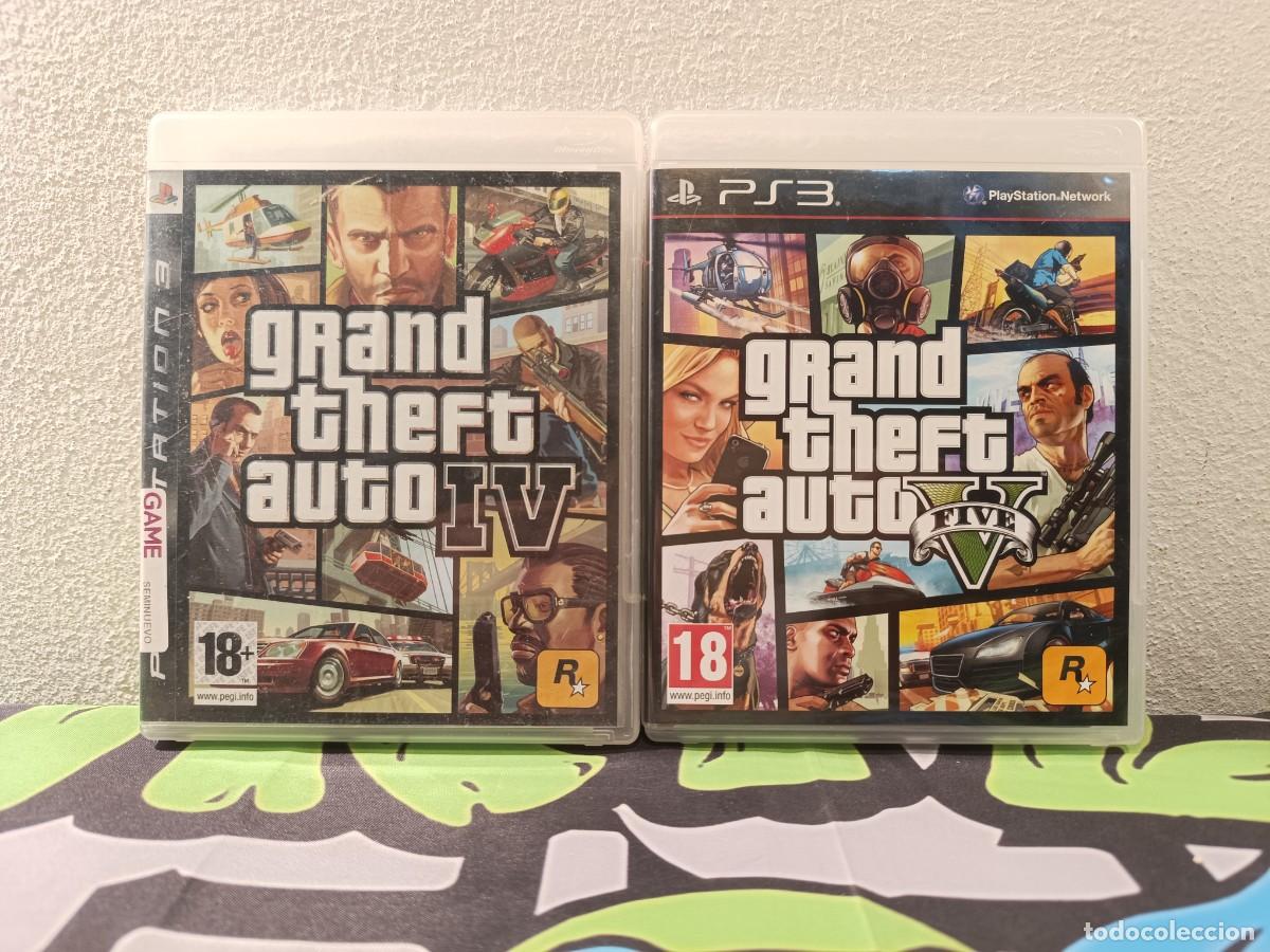 Videojuegos y Consolas: Grand Theft Auto IV y V Pal Esp