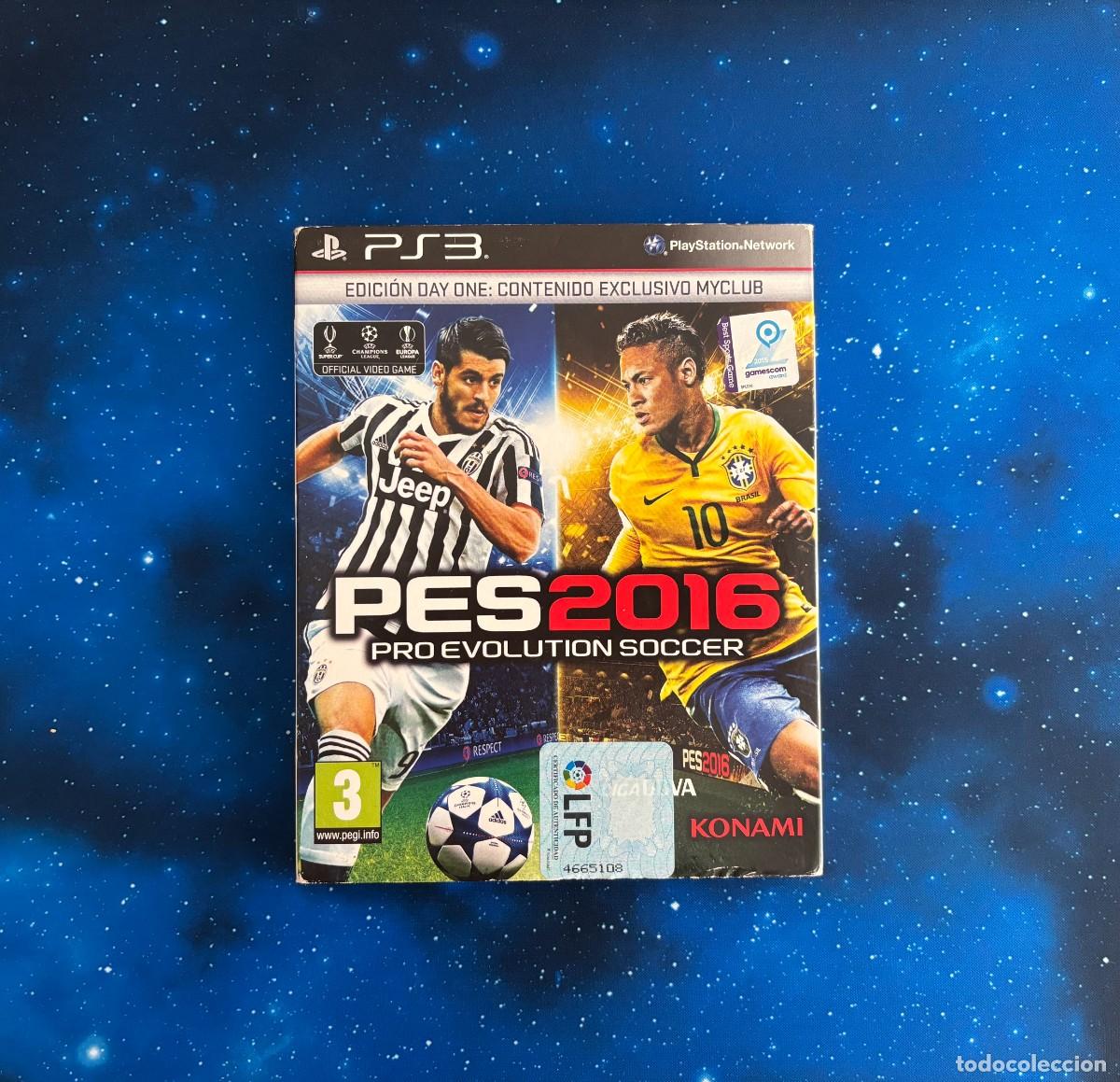 Videojuegos y Consolas: PES 2016 PS3 Day One Edition Completo Konami Neymar Morata