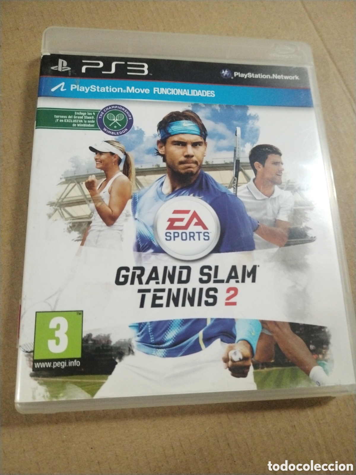 Video Games and Consoles: GRAND SLAM TENNIS 2. PLAYSTATION 3 PS3. PAL ESPA&Ntilde;A.