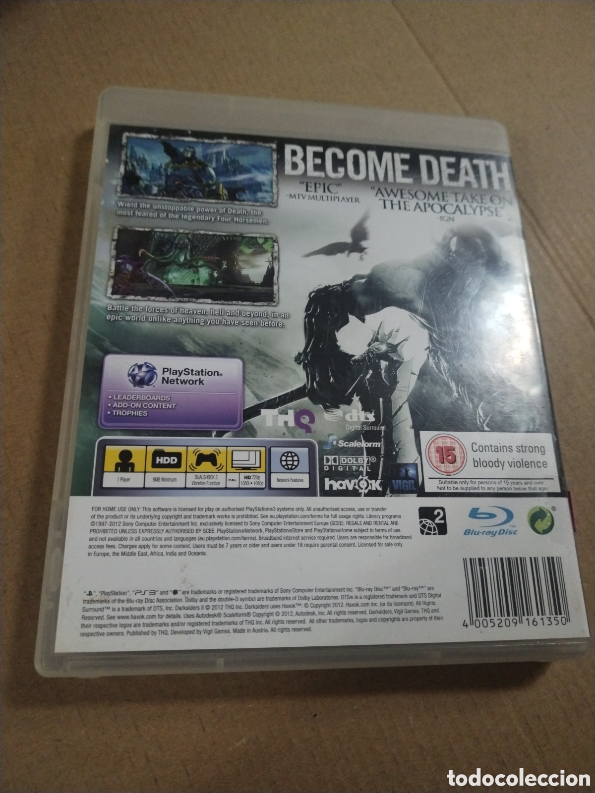 Videojuegos y consolas: DARKSIDERS II. PLAYSTATION 3 PS3. - Foto 2