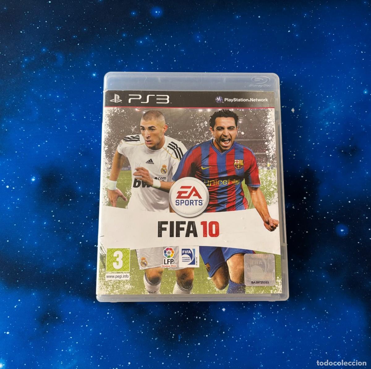 Videojuegos y Consolas: FIFA 10 Sony PlayStation 3 PS3 Black Label Completo PAL Espa&ntilde;a
