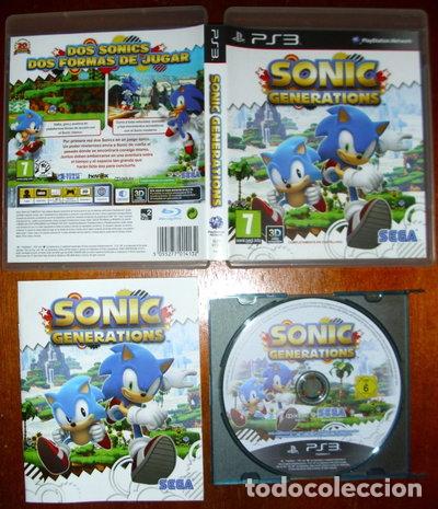 Videojuegos y Consolas: Sonic Generations- 5055277014798