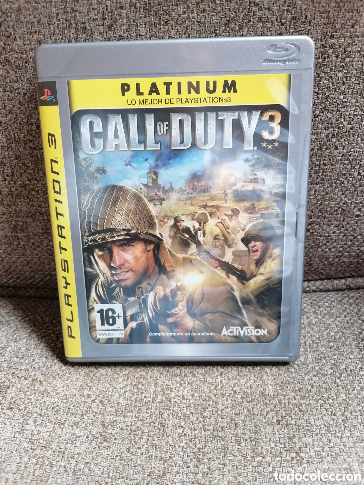 Videojuegos y Consolas: PS3 Call Of Duty 3 Platinum. Lo Mejor De PlayStation. Incluye Gu&iacute;a.