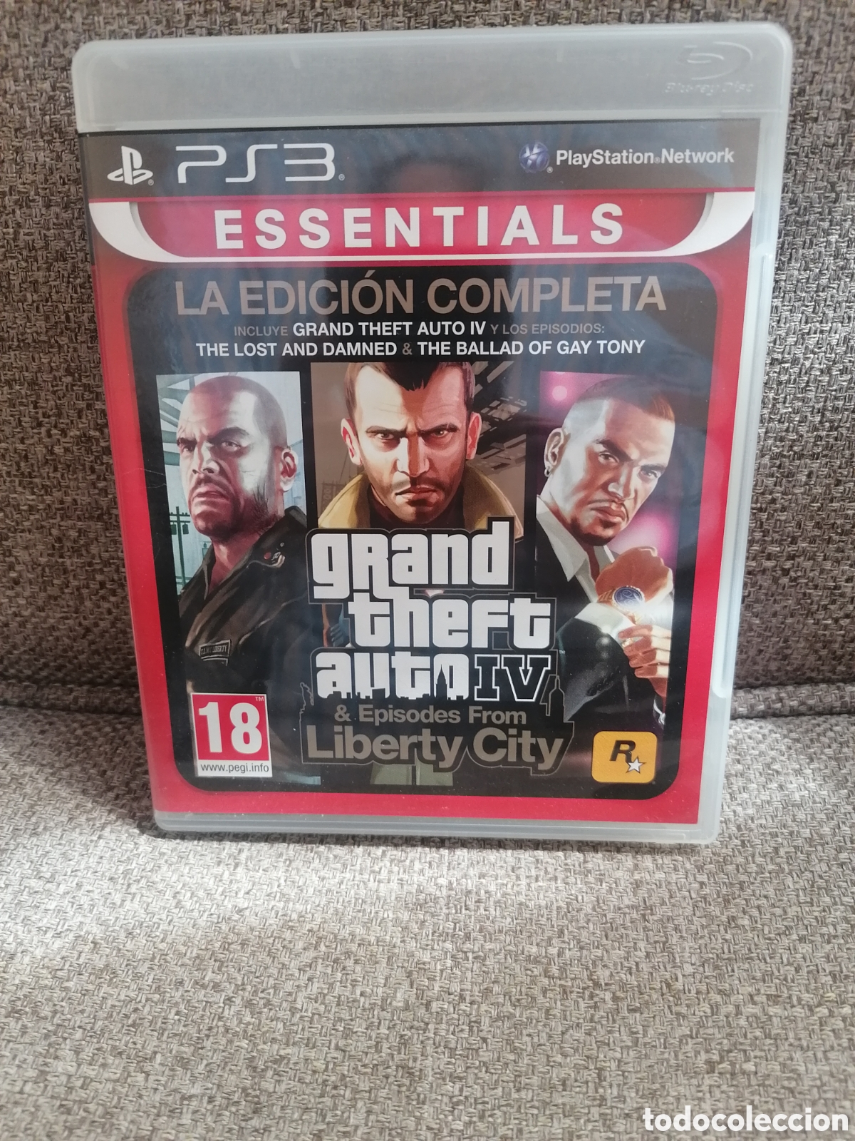 Videojuegos y Consolas: PS3 Grand Theft Auto IV Liberty City Essentials Edici&oacute;n Completa.Incluye Poster Mapa.