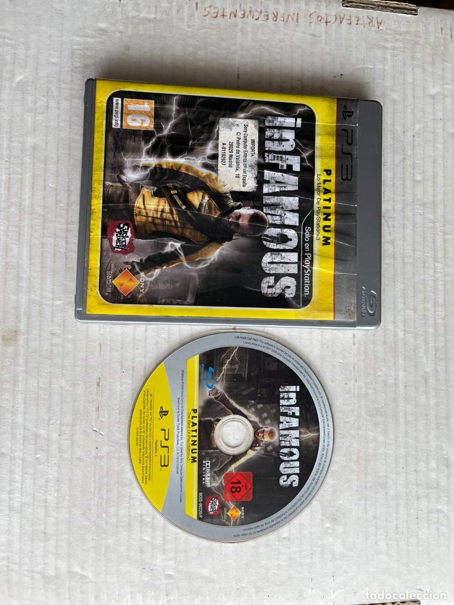 Videojuegos y Consolas: INFAMOUS PLATINUM - PS3 PLAYSTATION 3 PLAY STATION KREATEN