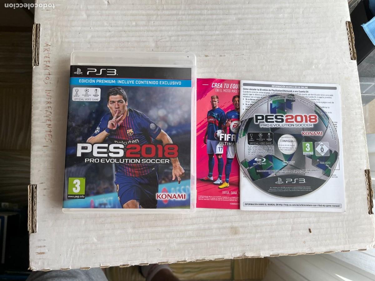 Videojuegos y Consolas: PRO EVOLUTION SOCCER 2018 PES 18 - PS3 PLAYSTATION 3 PLAY STATION KREATEN