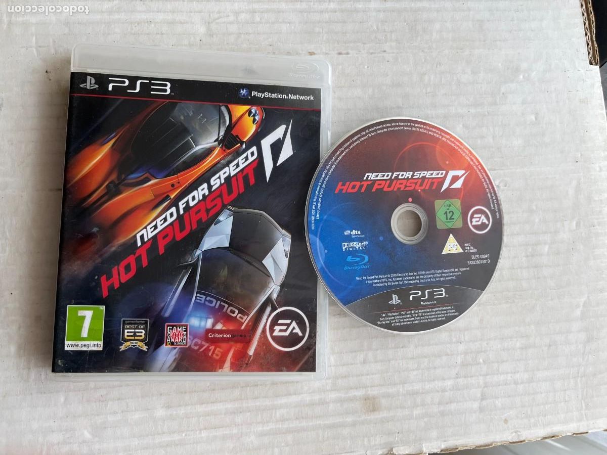 Videojuegos y Consolas: NEED FOR SPEED HOT PURSUIT - PS3 PLAYSTATION 3 PLAY STATION KREATEN