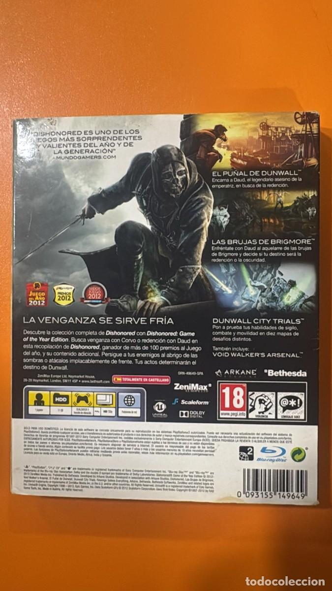 Videojuegos y consolas: Dishonored Goty [PS3] SIN DLC - Foto 2