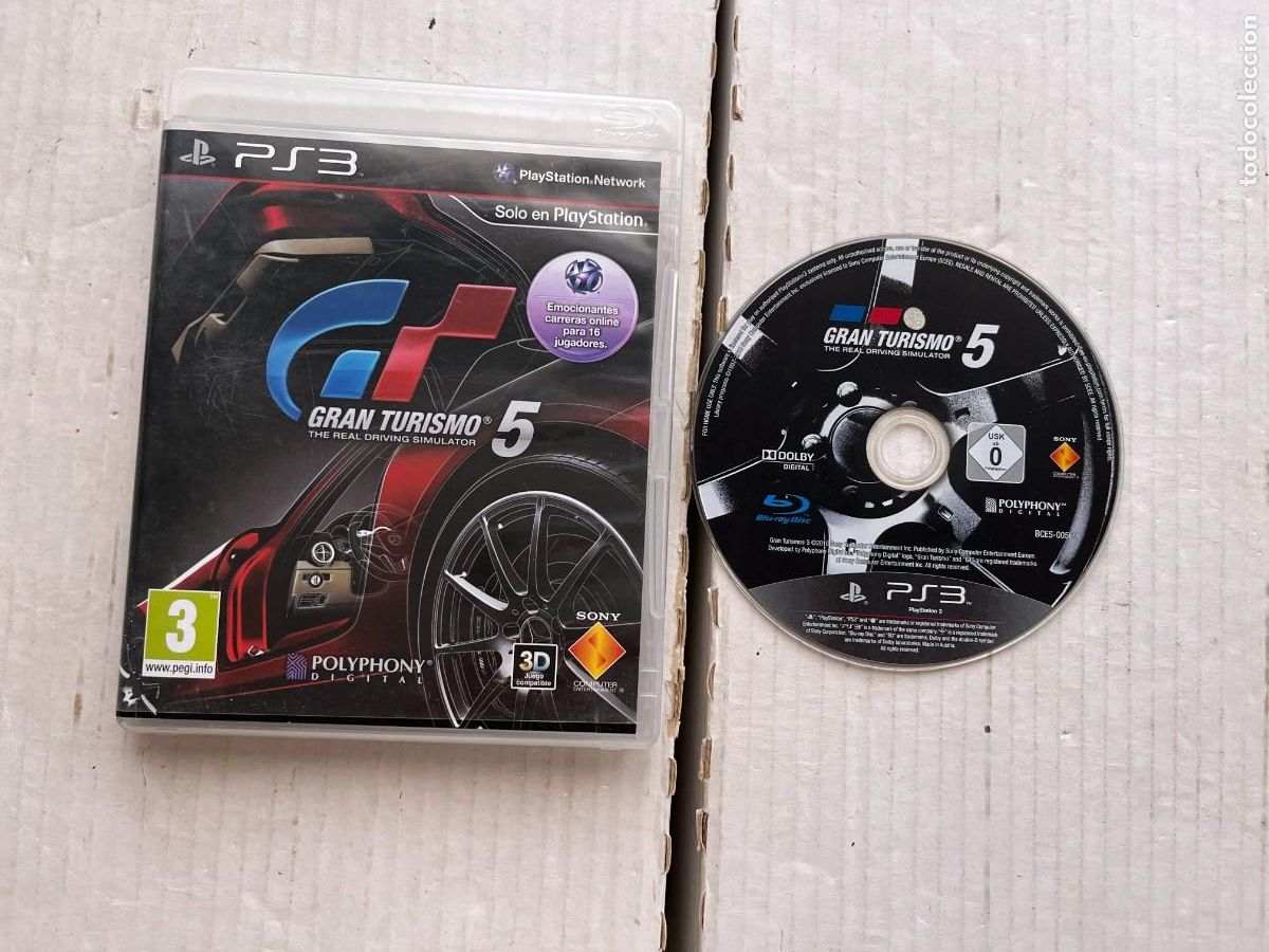 Videojuegos y Consolas: GRAN TURISMO 5- PS3 PLAYSTATION 3 PLAY STATION KREATEN