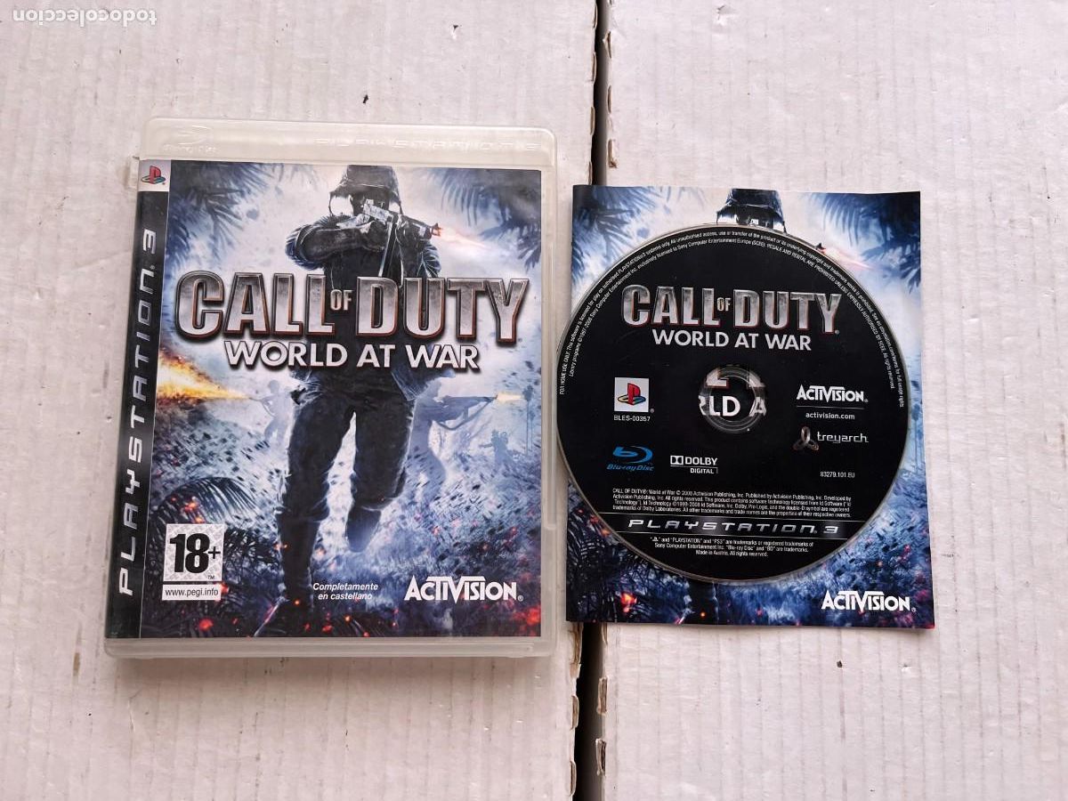 Videojuegos y Consolas: CALL OF DUTY WORLD AT WAR - PS3 PLAYSTATION 3 PLAY STATION KREATEN